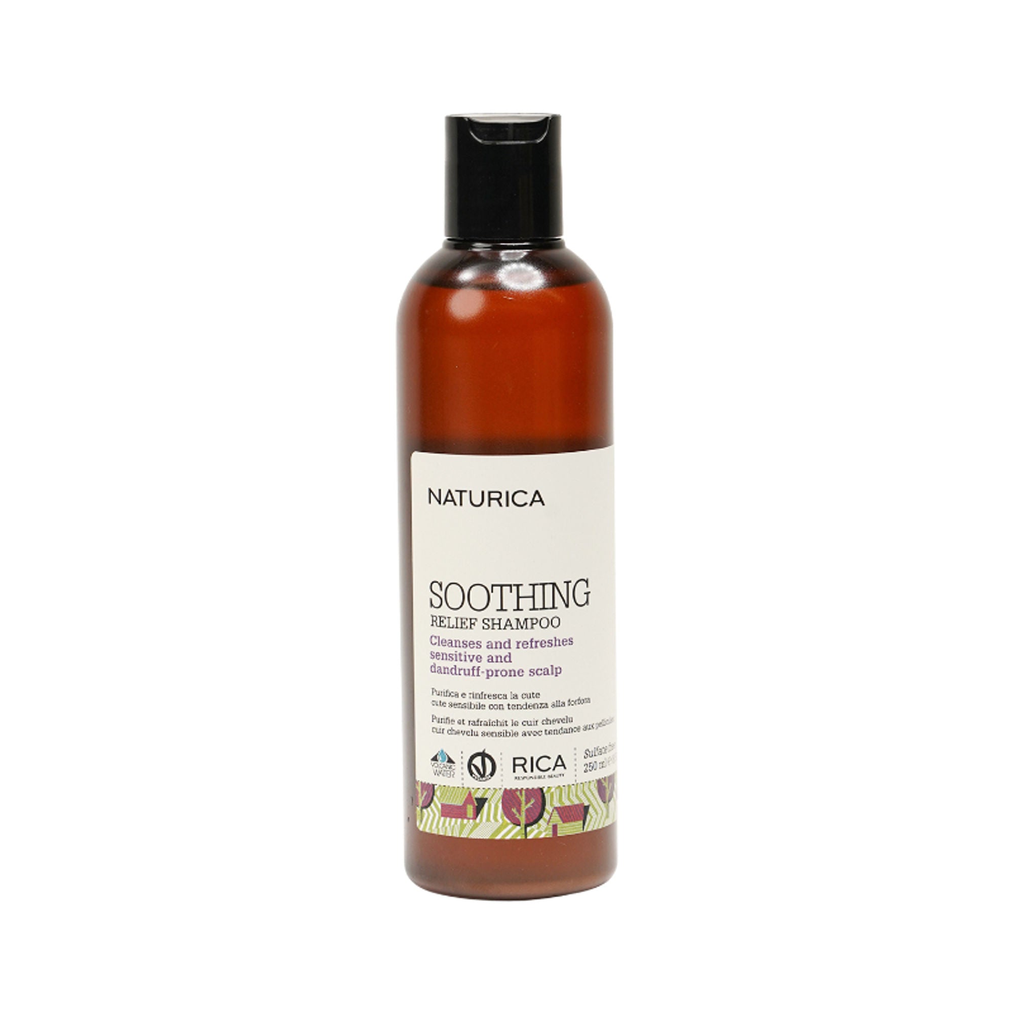 Naturica Soothing Relief Anti-Dandruff Shampoo for Sensitive Scalp, Refreshes with Camomile & Thyme