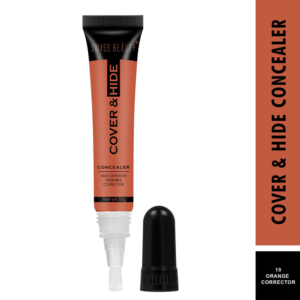 Swiss Beauty Cover & Hide Concealer - 10 Orange Corrector