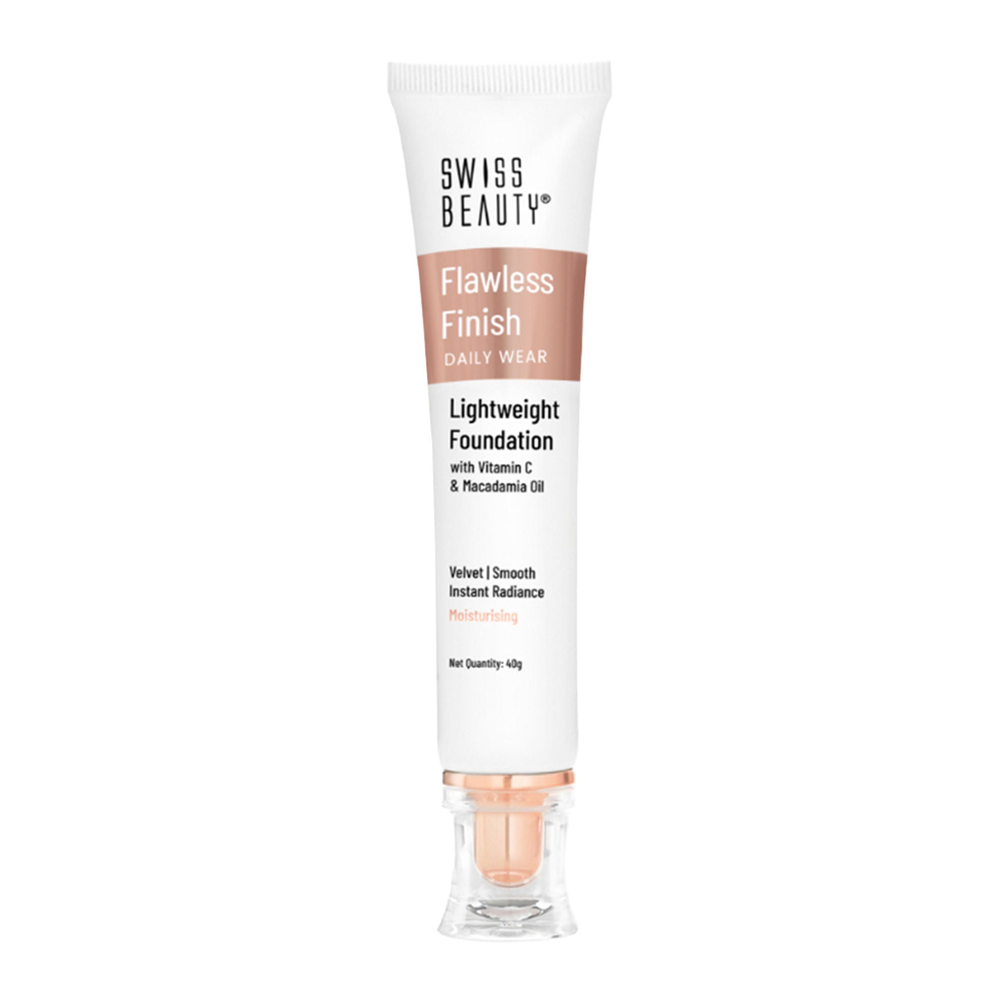 Swiss Beauty Flawless Finish Daily Wear Lightweight Foundation - 04 Natural Nude