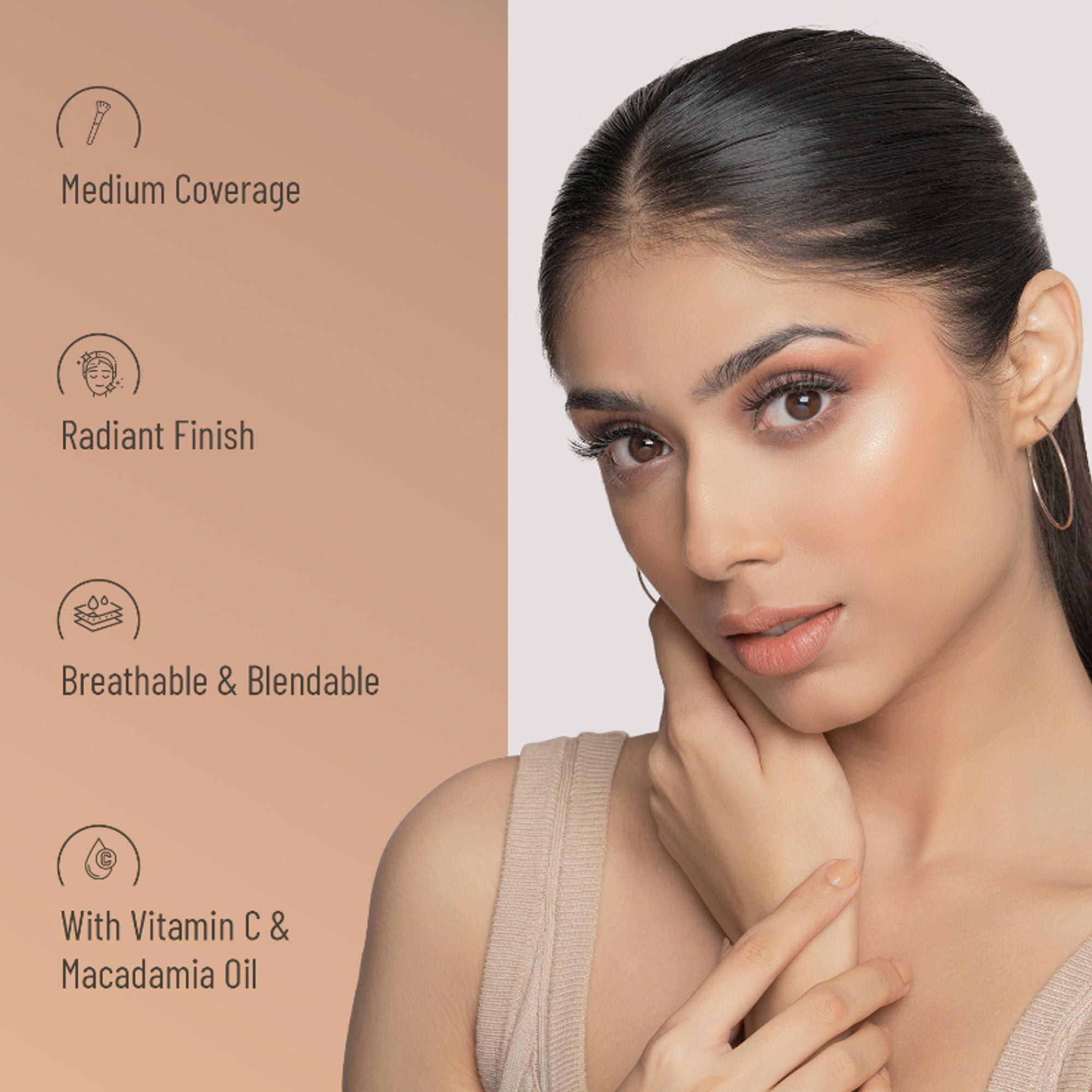 Swiss Beauty Flawless Finish Daily Wear Lightweight Foundation - 04 Natural Nude
