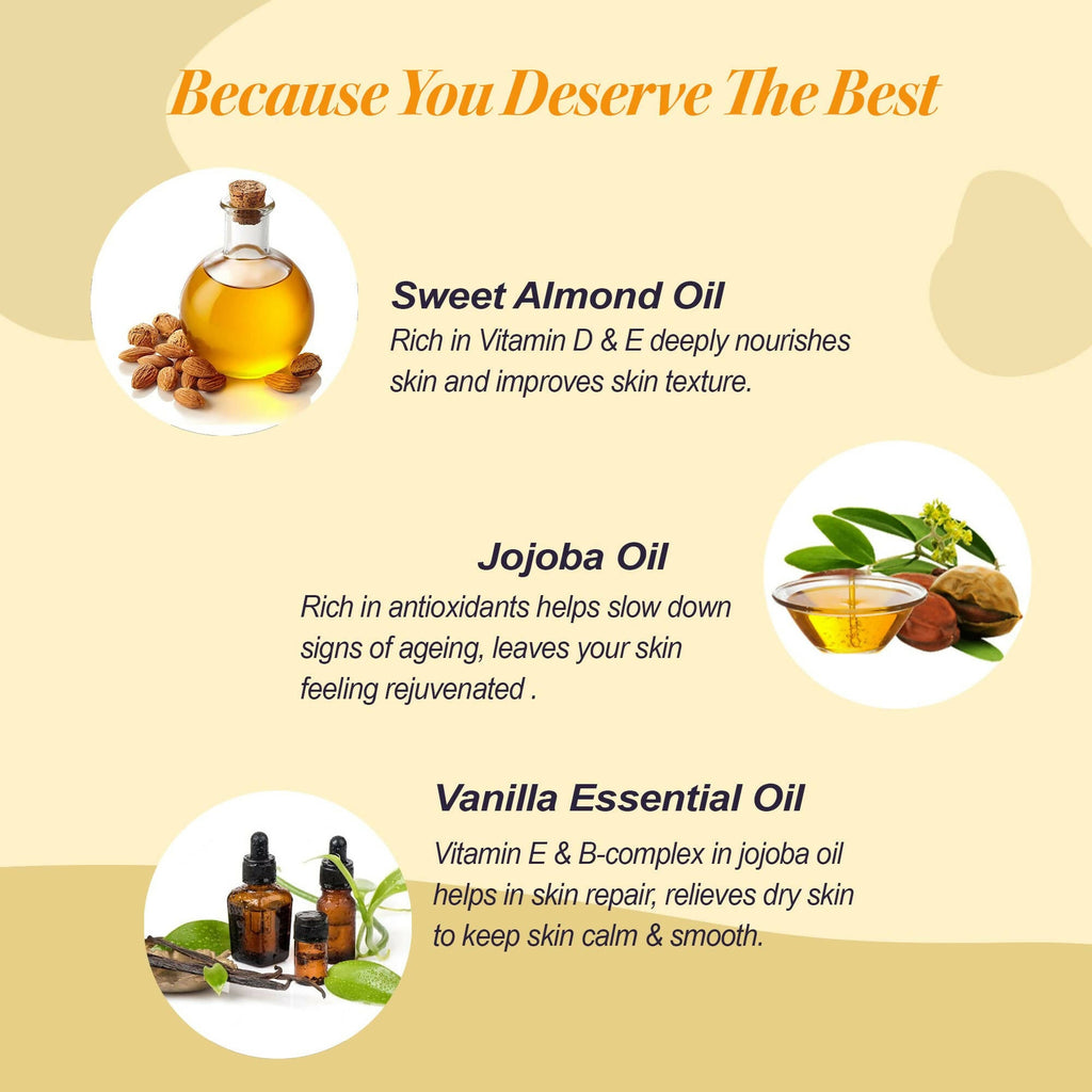 Terrai Almond & Vanilla Luxury Body Oil