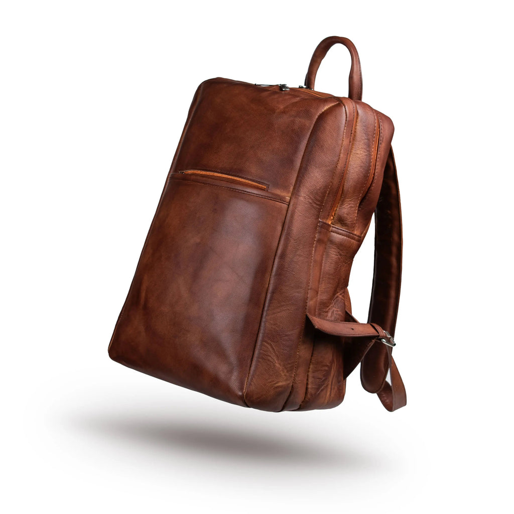 Trekker Leather Backpack – Rugged Elegance for Everyday Adventures