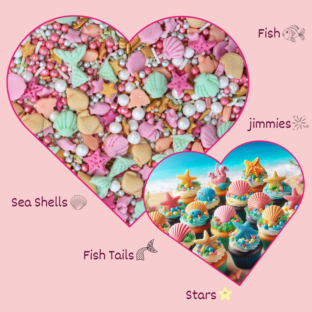 Confect Under the Sea Sprinkles for Decoration 04