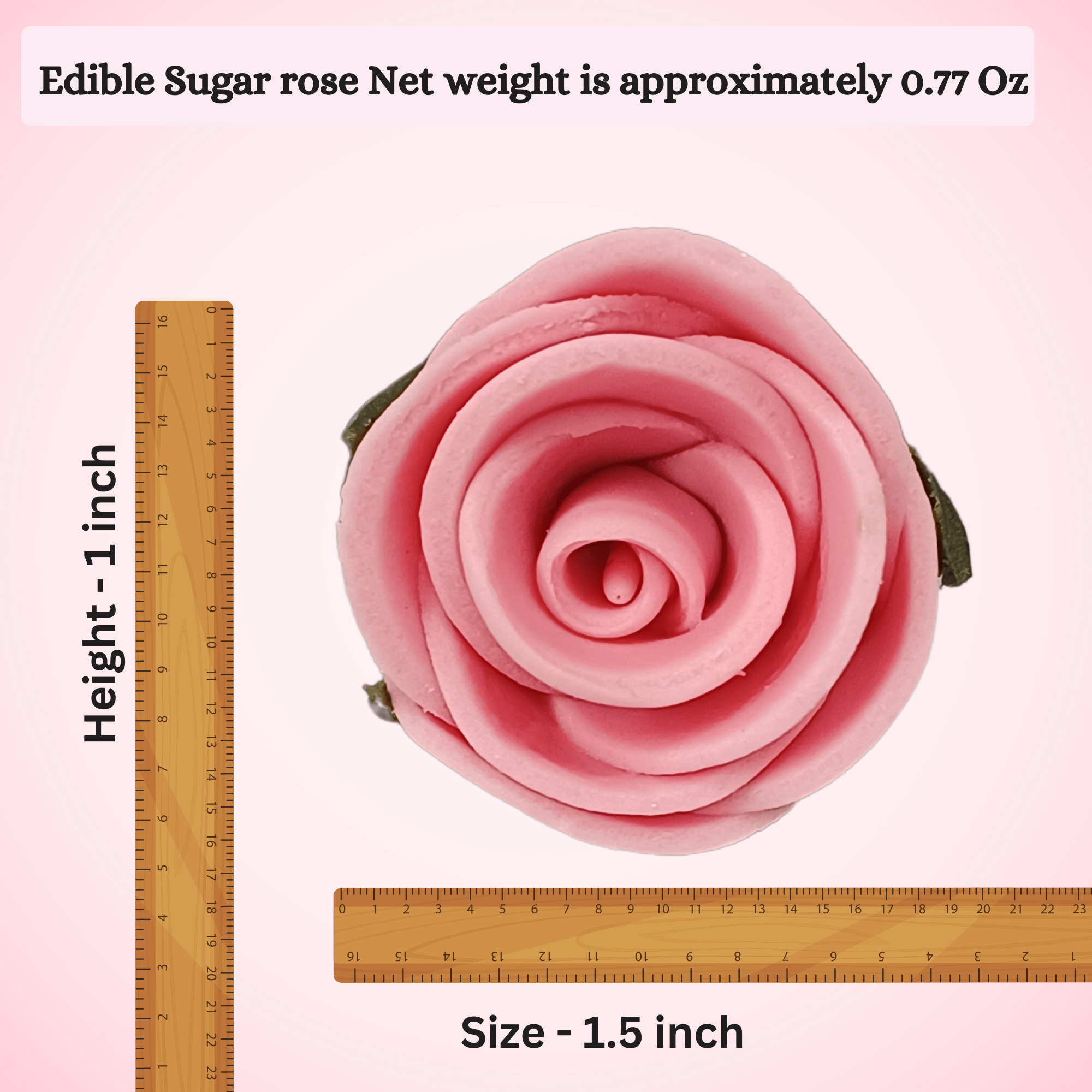 Confect Blush Pink | Edible Sugar Flowers