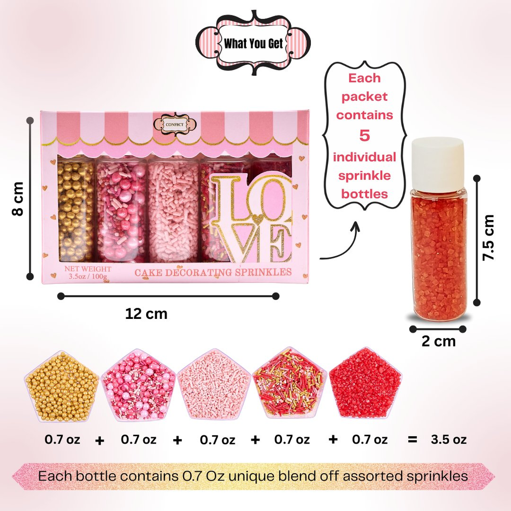 Confect Fusion Mashup Sprinkles FM Multipack 6