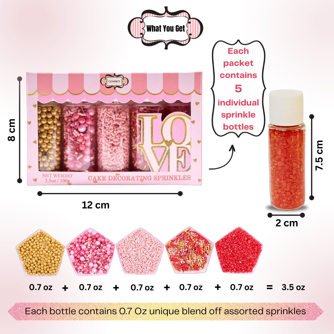 Confect Fusion Mashup Sprinkles FM Multipack 6