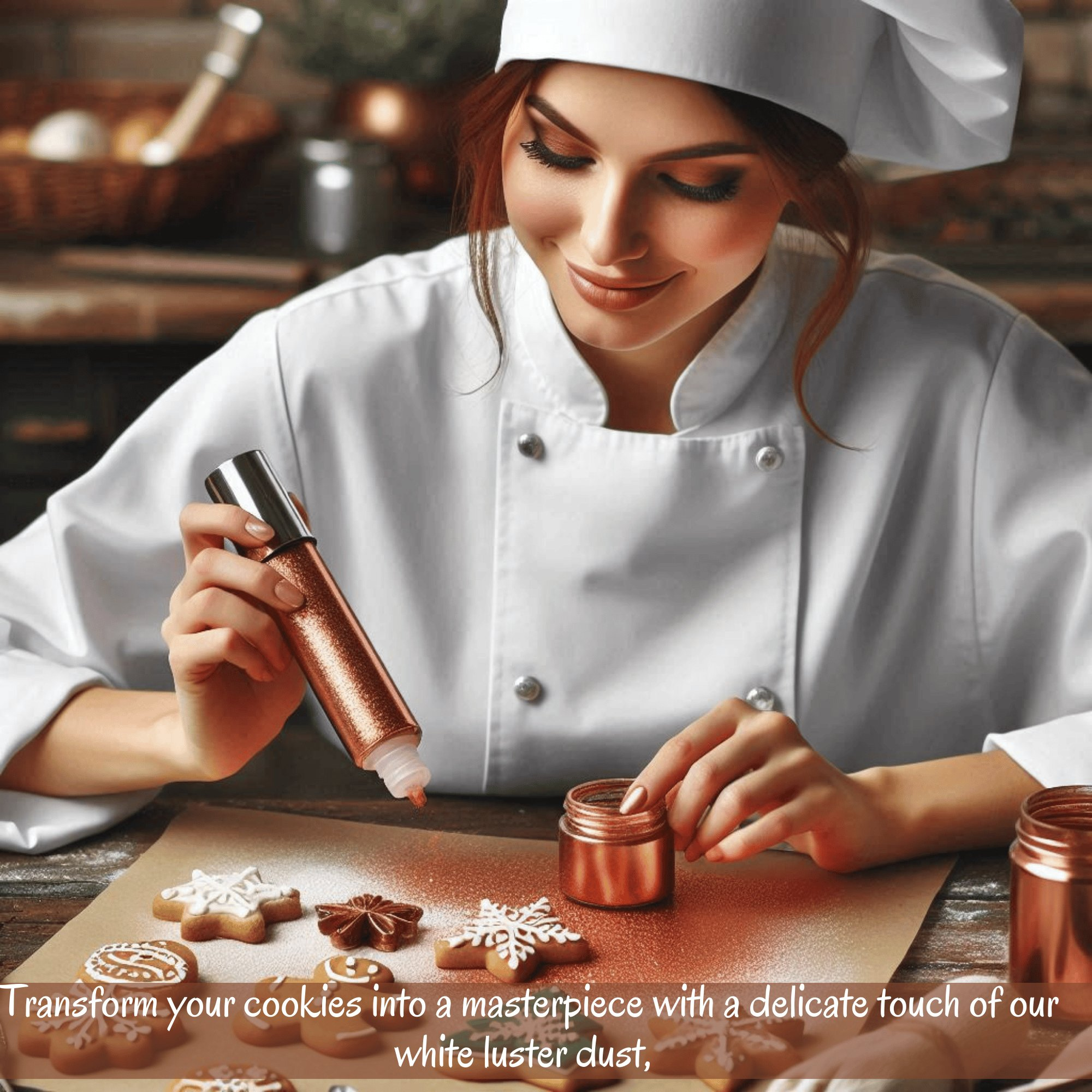 Confect Flaming Copper | Edible Luster Dust