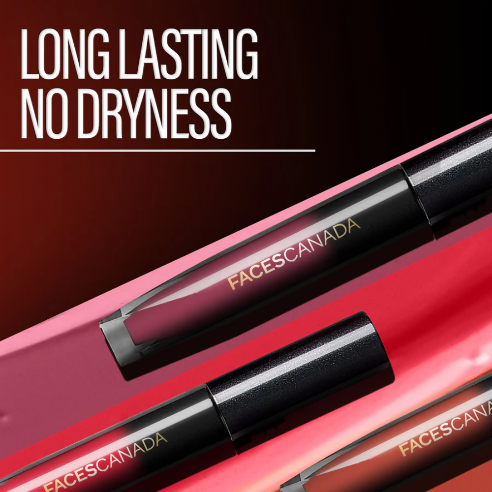 Faces Canada Comfy Silk Liquid Lipstick - Mysterious Pink 12