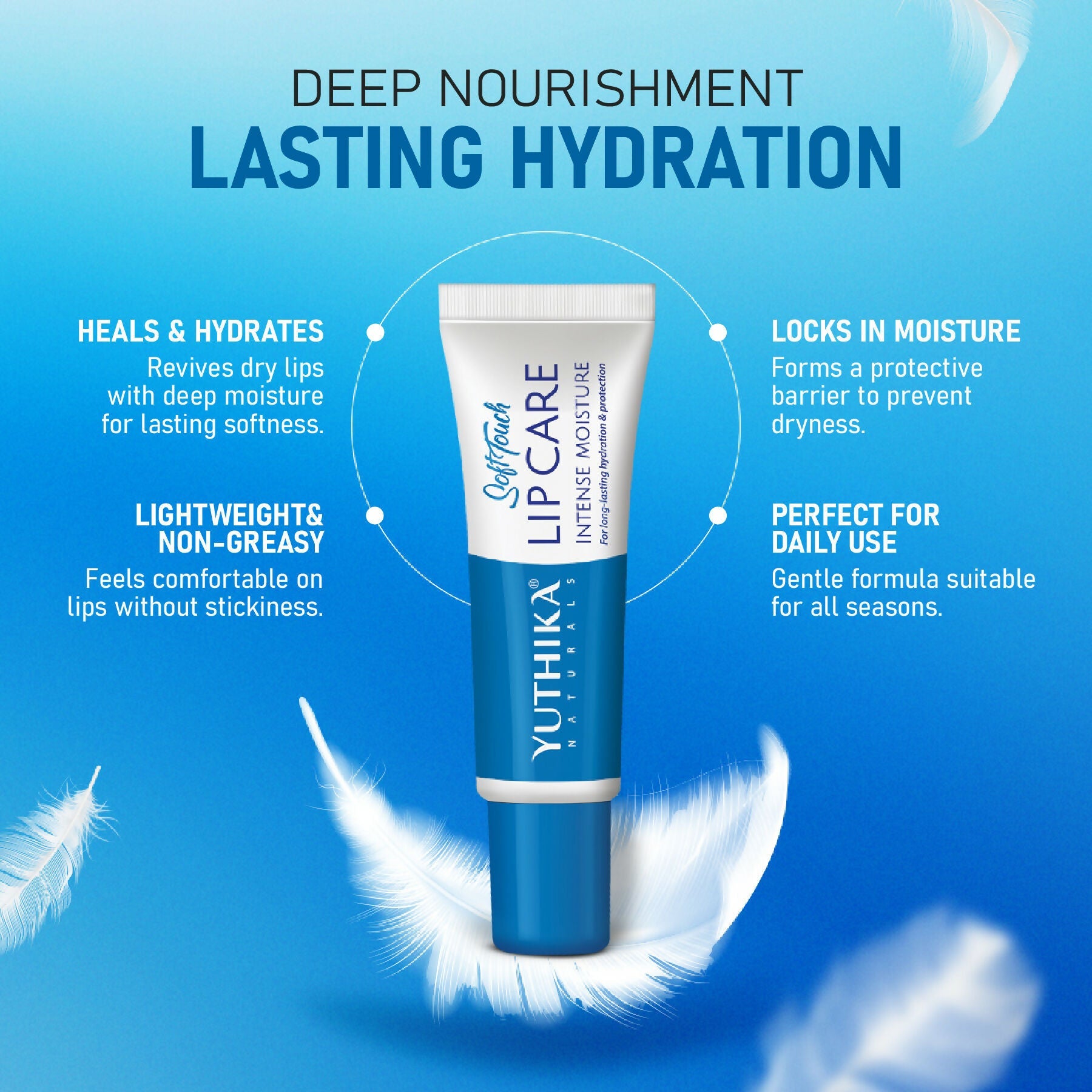 Yuthika Naturals Soft Touch Lip Balm