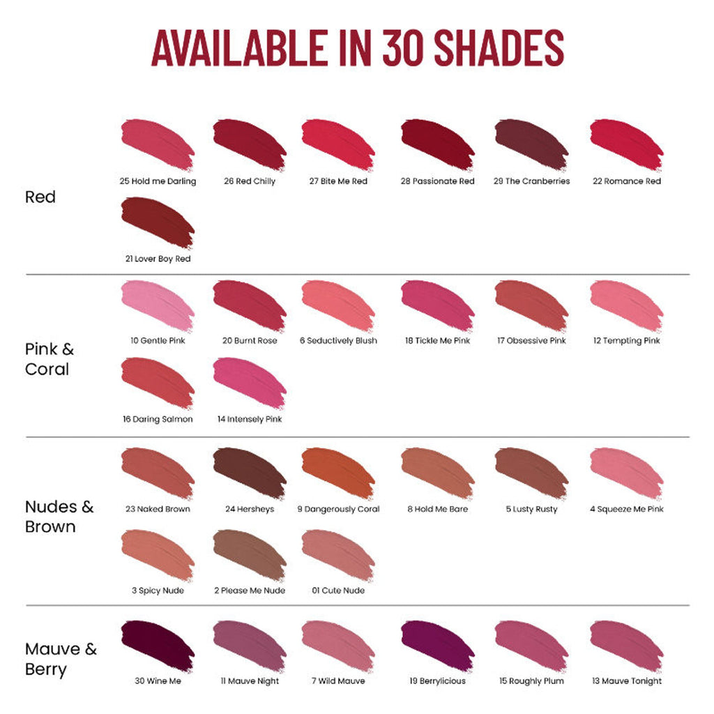 Swiss Beauty Hold Me Matte Liquid Lipstick - 02PleaseMeNude