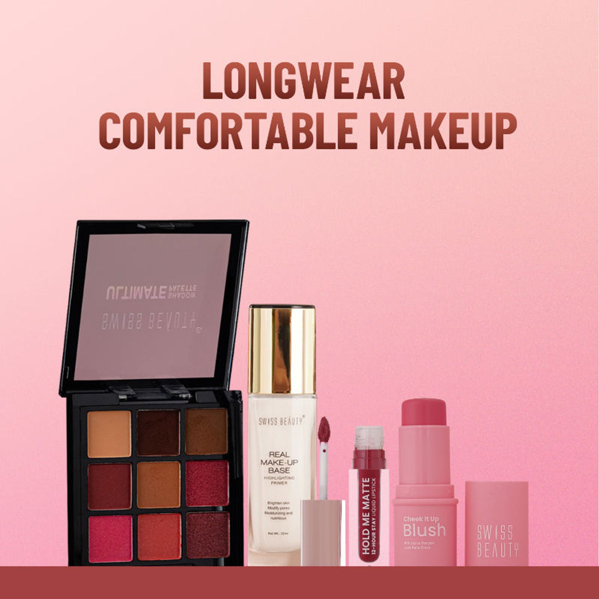 Swiss Beauty Cheek It Up Lumi-Matte Finish Blush - 2 Showstopper