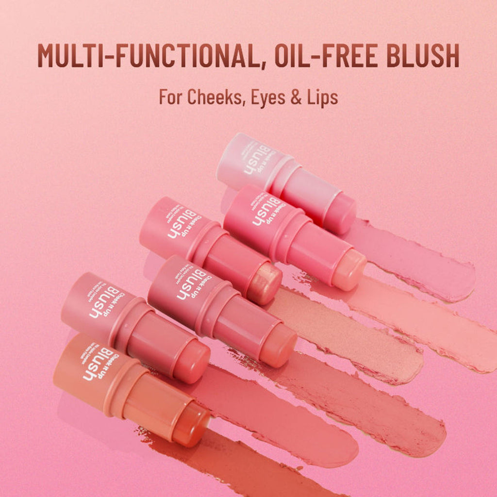 Swiss Beauty Cheek It Up Lumi-Matte Finish Blush - 4 Too Cheeky