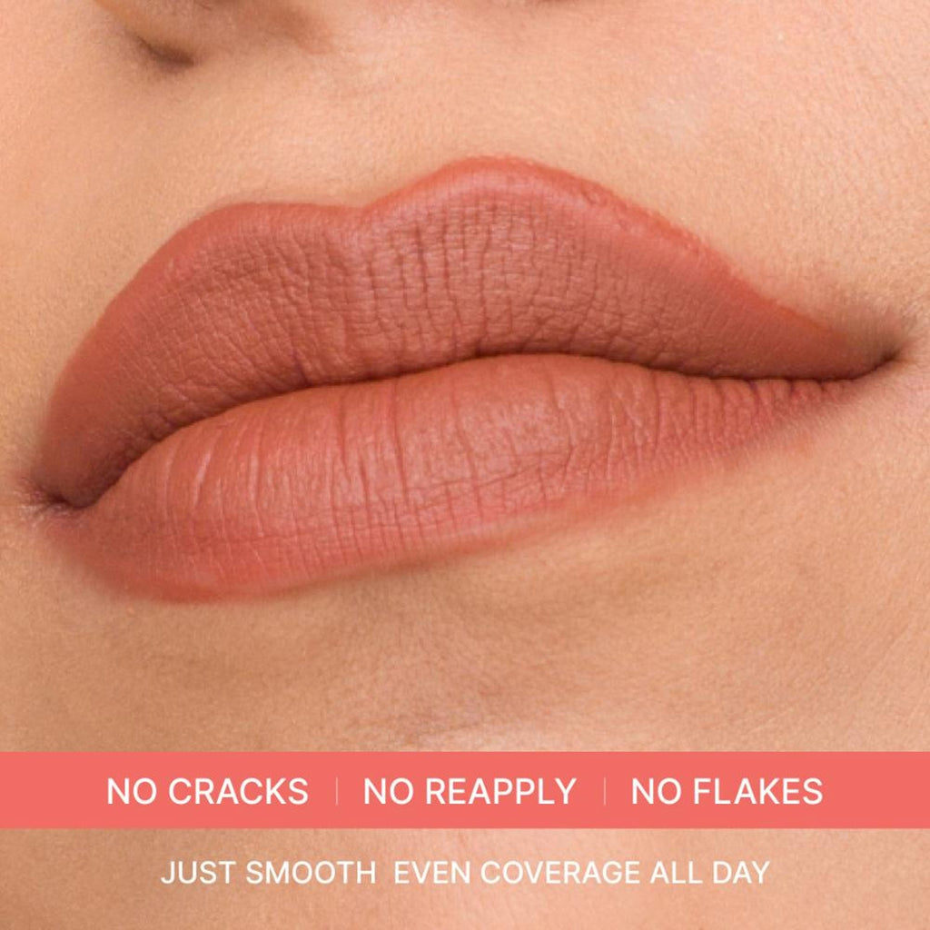 IRIS COSMETICS Matte Made Her Do It Liquid Lipstick - Rusty Brown