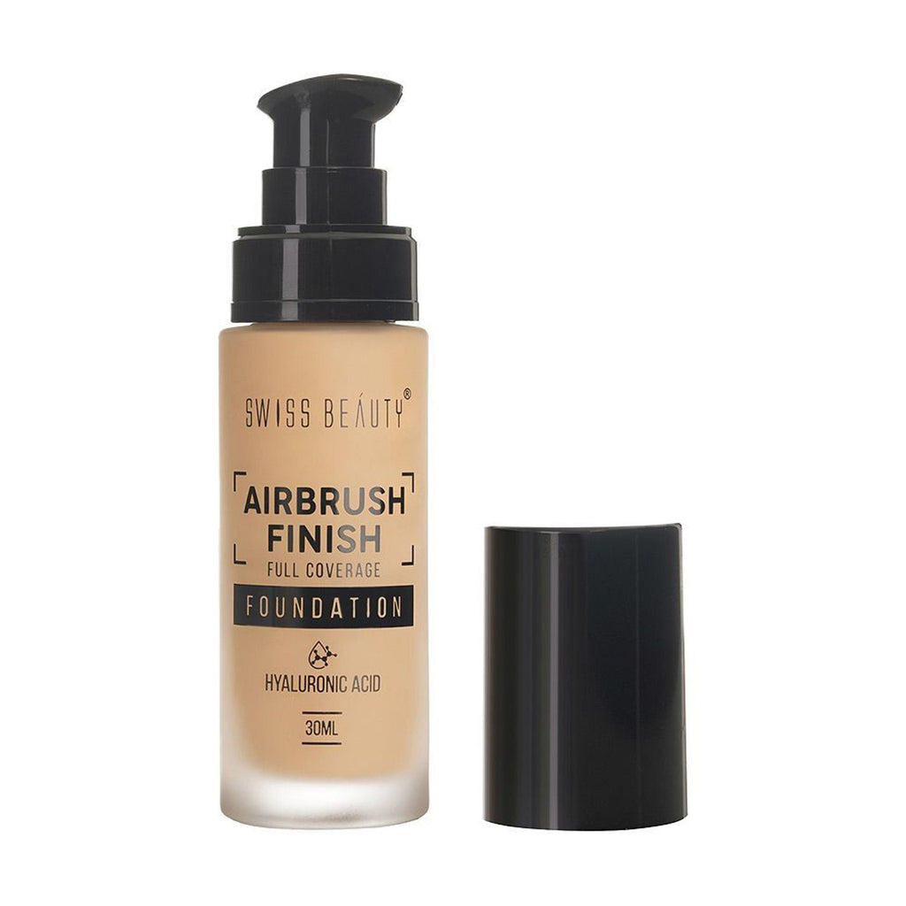 Swiss Beauty Airbrush Finish Full Coverage Foundation - 2 Fair Ivory