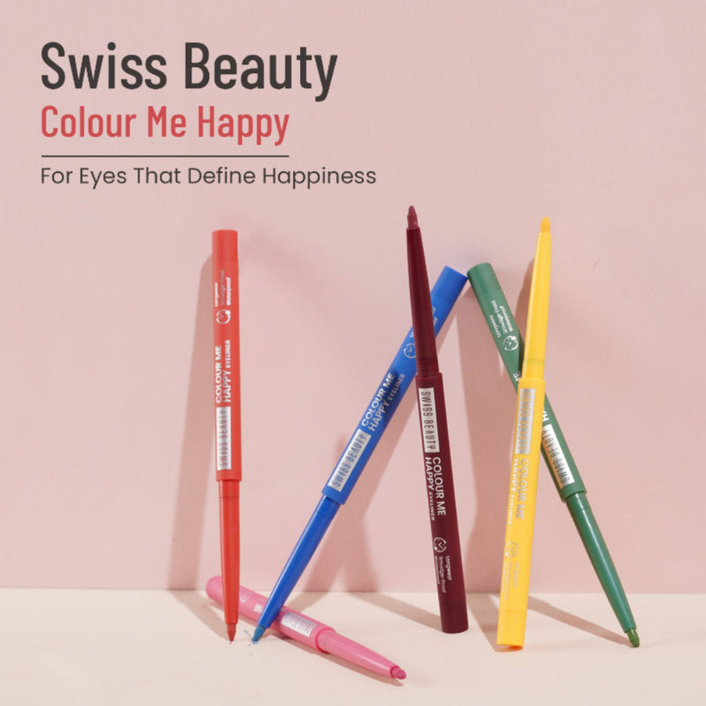 Swiss Beauty Colour Me Happy Eyeliner - Pink Alperose