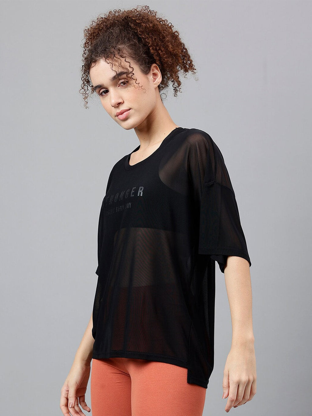 MKH Typography Printed Relaxed Fit Dri-FIT T-shirt
