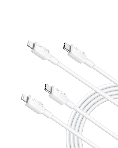 Anker 310 USB C to Lightning Cable (6 ft, 2pack)