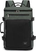 Kalesi Gym Duffle Bag Backpack 4-Way Waterproof with Shoes Compartment for travel Sport Hiking laptop Business-grey