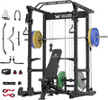 MAJOR FITNESS Drone1 Power Cage - Multi-Function Power Rack for Home Gym, Squat Rack, Cable Crossover System, for Strength Training, Heavy-Duty Steel Construction