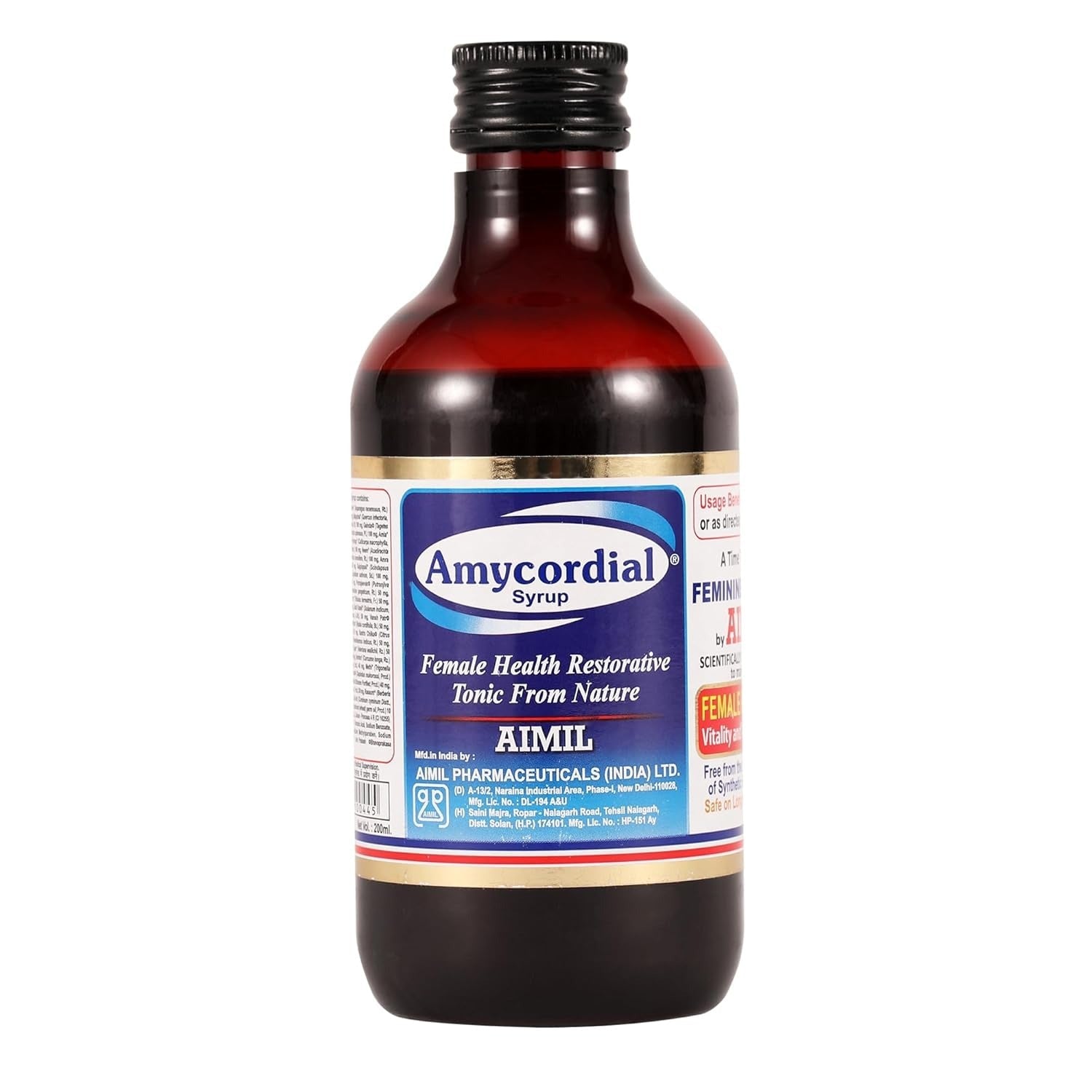 Aimil Ayurvedic Amycordial Syrup