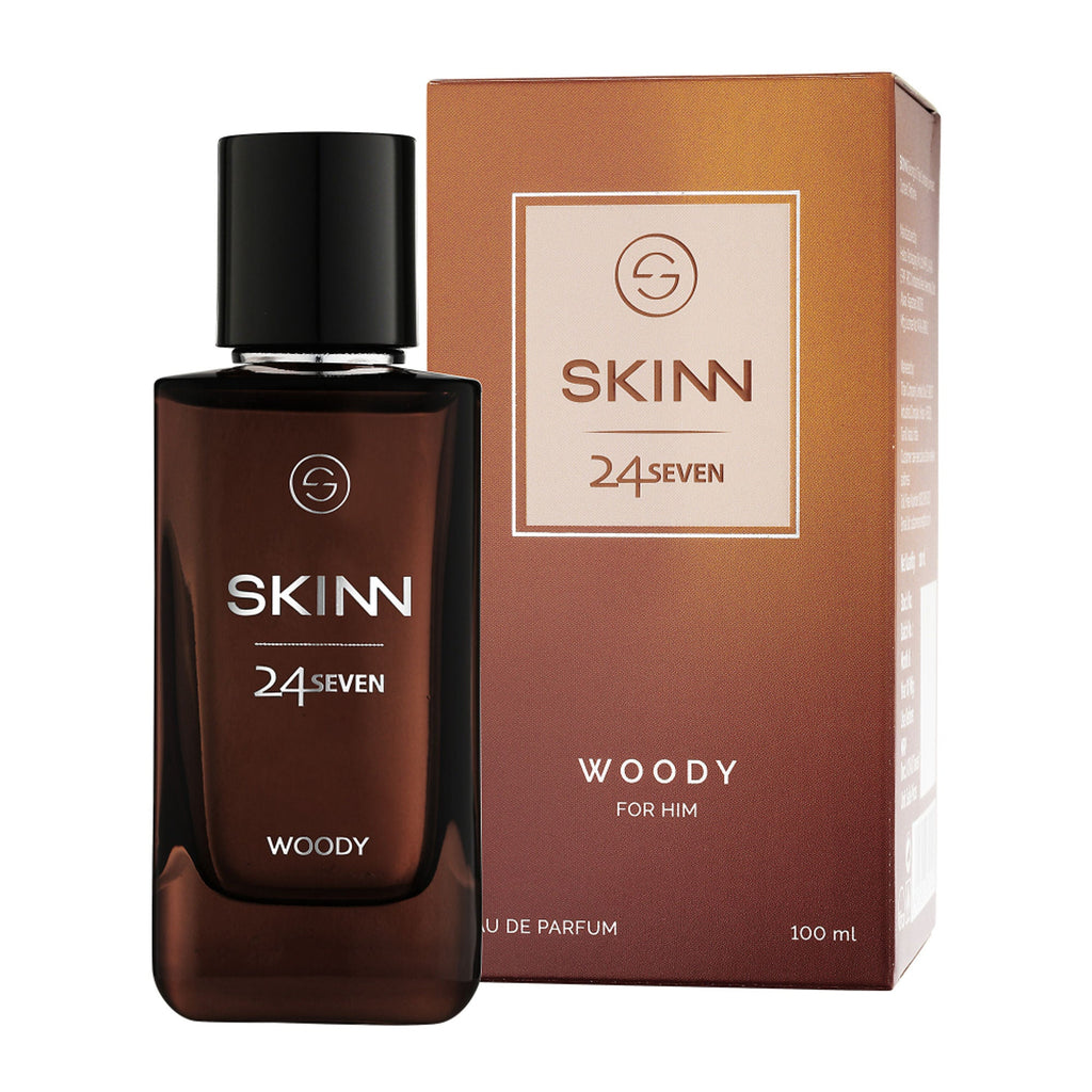 Skinn By Titan 24Seven Perfume for Men - Woody Eau De Parfum