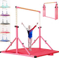 4FT/5FT Gymnastic Bar Set Gymnastics Horizontal Bar Gymnastics Kip Bar for Kids Home Use