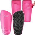 Northdeer Soccer Shin Guards for Kids Adults. Sleeves with Optimized Insert Pocket - Protective Soccer for Boys Girls Men