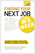 Teach Yourself Finding Your Next Job In A Week