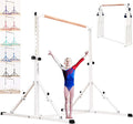 4FT/5FT Gymnastic Bar Set Gymnastics Horizontal Bar Gymnastics Kip Bar for Kids Home Use