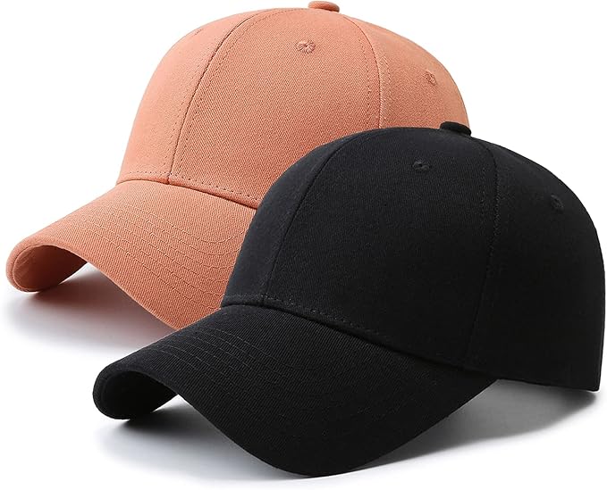 PFFY 2 Packs Baseball Cap Golf Dad Hat for Men and Women