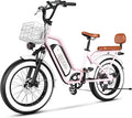 Electric Bike for Adults, 20"x 4" Fat Tire 35MPH Ebike, 1450W Peak Mountain Bike with 48V 20AH Removable 960WH Battery, 80 Miles Max Range Hydraulic/Mechanical Disc Brake 7-Speed Electric Bicycle