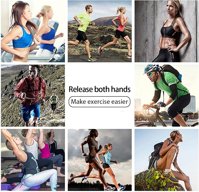 Running Phone Armband for Men Women,Universal Arm Bands for Phones Below 8 Inches,Waterproof Cell Phone Armband for Hiking,Running,Cycling,Climbing(Grey L)