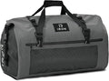 BORLENI Waterproof Motorcycle Dry Duffel Bag Luggage Tail Bag with Large Storage Space,Roll Top Closure, Shoulder Straps, Inner Pocket and Mesh Pocket for Motorcycling Travel Camping (Grey,30L)