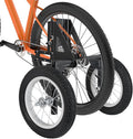 Moshay Adjustable Adult Bicycle Bike Stabilizers Training Wheels Fits 24" to 29" - Quality Heavy Duty