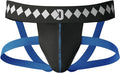 Diamond MMA Four-Strap Jock Strap Supporter with Built-in Athletic Cup Pocket for Sports