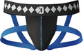 Diamond MMA Four-Strap Jock Strap Supporter with Built-in Athletic Cup Pocket for Sports
