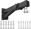 Adjustable Heavy Duty Bag Hanger,Wall Mount Punching Bag Hanger,Thickened Steel Plate and Stainless Steel kit for Home Gym Indoor Outdoor (Supports up to 900Ib)