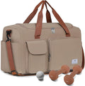 FIORETTO Women's Gym Duffle Bag with Shoes Compartment, 37L Capacity, Ideal for Travel, Gym, Sports, Duffel, Weekender