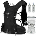 Hydration Pack Backpack, Lightweight Water Backpack with 2L Leakproof Hydration Bladder Daypack for Men Women,Running Hydration Vest for Outdoor Trail