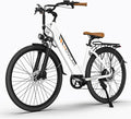 V80 Electric Bike, 1000W Motor 28MPH Ebike, 48V 13Ah Removeable Battery, 26'' City Cruiser Adult Electric Bicycles up to 70 Miles