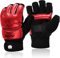 FitsT4 Sports Half Mitts MMA UFC Training Boxing Punch Bag Martial Arts Gloves