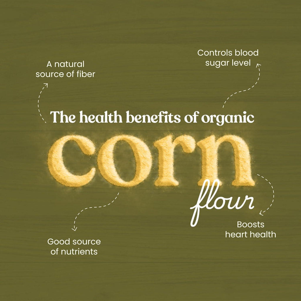Bharat Vedica Organic Corn Flour - Organic Makki ka Atta