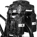Rhinowalk Bike Pannier Bag Set for Bicycle Cargo Rack Saddle Bag Shoulder Bag Laptop Pannier Rack Bicycle Bag Professional Cycling Accessories 3 in 1