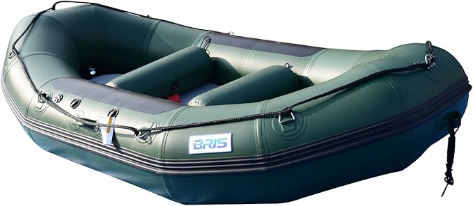 BRIS 1.2mm 9.8ft Inflatable White Water River Raft Inflatable Boat FloatingTubes