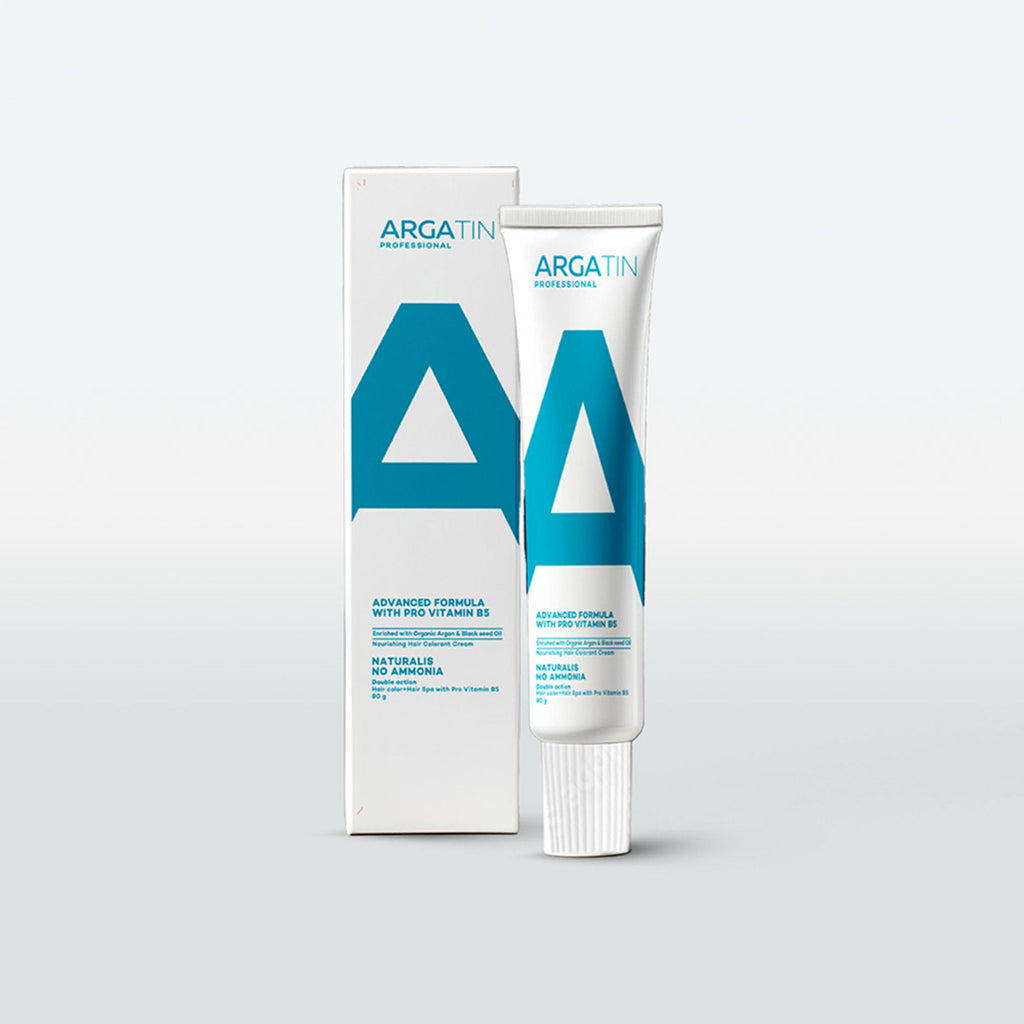 Argatin Naturalis Hair Color Cream With Black Seed Oil & Argan Oil - 5 Light Brown