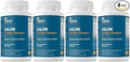Dr. Tobias Colon 14 Day Cleanse, Advanced Gut Cleanse Detox for Women & Men with Cascara Sagrada, Psyllium Husk, Senna Leaf & Probiotics, Non-GMO Colon Cleanse, 4 Bottles of 28 Capsules (1-2 Daily)