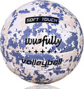Wuzfully Volleyball Official Size 5,Soft Volleyballs for Backyard Beach Park Play Games Practice Volleyball for Beginner Teenager(Best Gift)