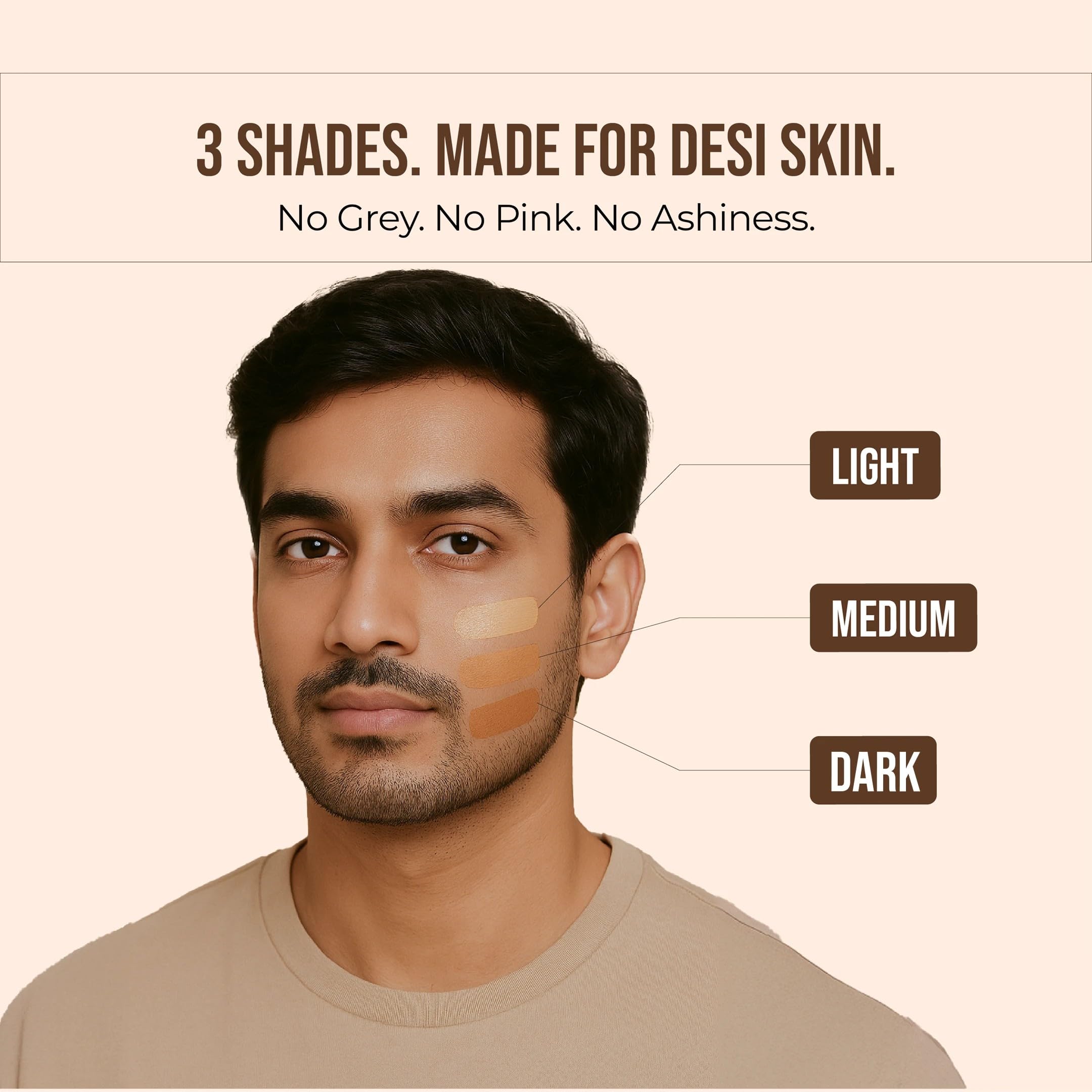 YAAN MAN Natural Concealer For Men - Dark Shade