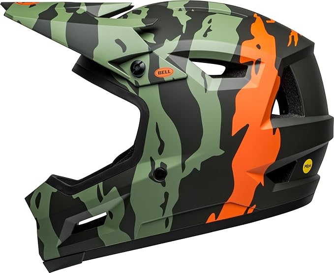 BELL Sanction 2 DLX MIPS Adult Full Face Mountain BMX Downhill Bike Helmet