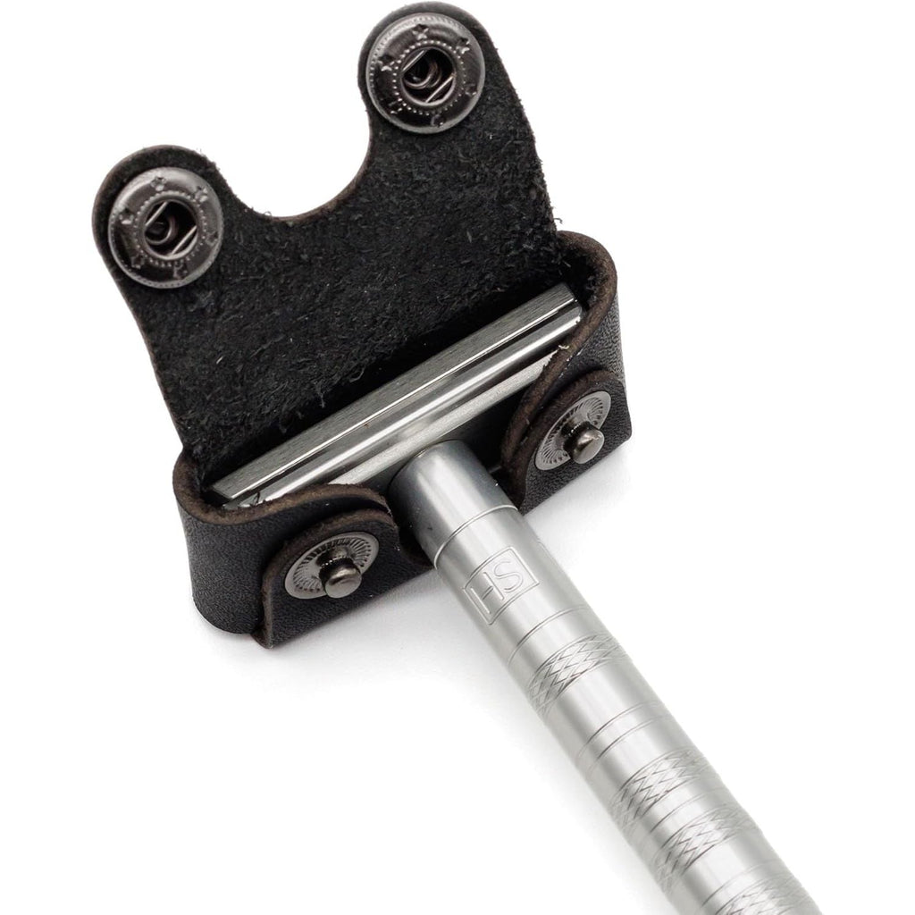Henson Black Leather The Henson Razor Head Cover